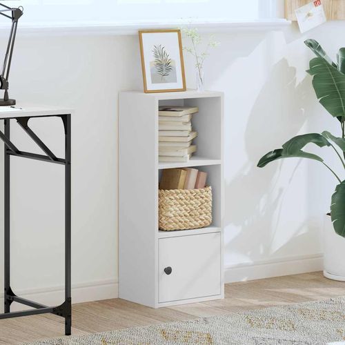 Regał, biały, 31x24x77 cm, materiał drewnopochodny na Arena.pl