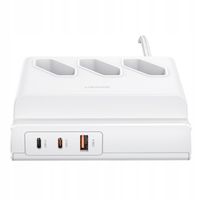 USAMS Listwa zasilająca 65W Super Si Fast Charging USB Extension Socket EU