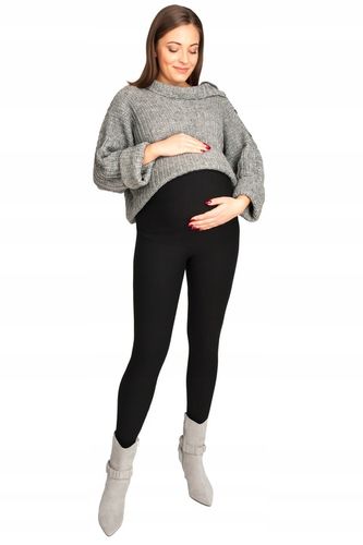 GETRY LEGGINSY ciążowe zimowe ocieplane XL czarne na Arena.pl