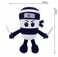 Maskotka Brainrot, CAPPUCCINO ASSASSINO! Pluszak, zabawka, 25cm!