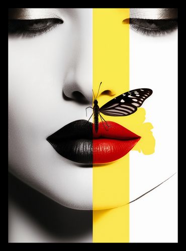 Plakat 20,5x28,4cm Motyla Piękność na Arena.pl