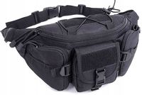 Nerka Duża Saszetka Taktyczna Wojskowa MOLLE torba  T28_BBB_Czarny