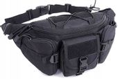 Nerka Duża Saszetka Taktyczna Wojskowa MOLLE torba  T28_BBB_Czarny
