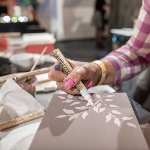 Wodoodporny marker do stylizacji mebli Chalk-it Biały 10ml na Arena.pl