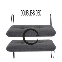 Poduszka BELLA na krzesło fotel ogrodowy plażowy, na taras 43x50x6