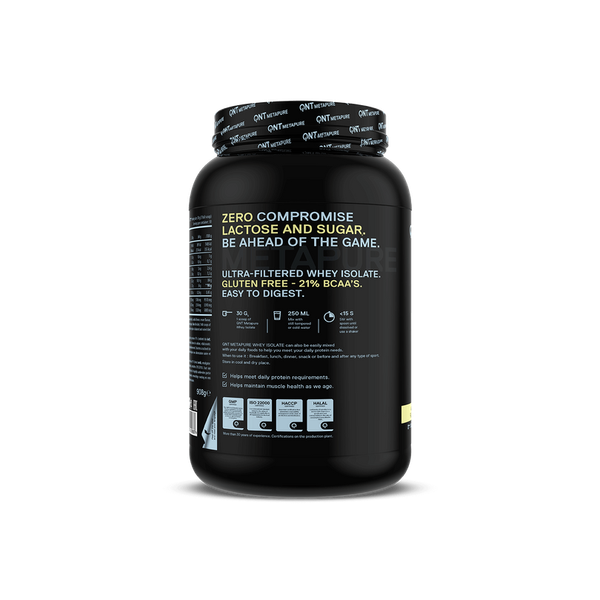 QNT - Metapure Zero Carb - 908g wanilia zdjęcie 3