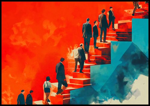 Plakat 100x70cm Metafory Sukcesu na Arena.pl