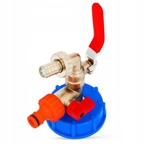 ZAWÓR MAUZERA KRAN CZERPALNY ZBIORNIKA IBC 1000l 3/4x1/2 SZYBKOZŁĄCZKA na Arena.pl