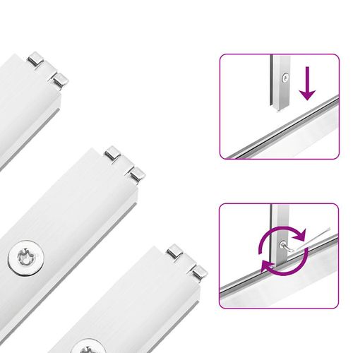 Szklarnia z ramą podstawy, srebrna, 224x169x202 cm, aluminium na Arena.pl