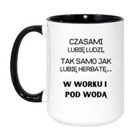 Duży Biało-Czarny 450 ml