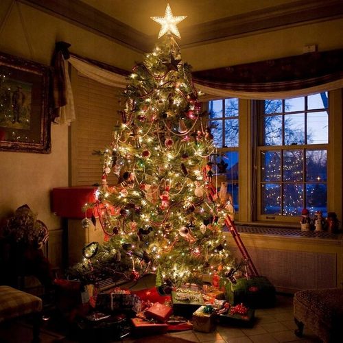 Czubek Na Choinkę Z 31 LED Czubek W Kształcie Gwiazdy, Lampki Choinkowe na Arena.pl