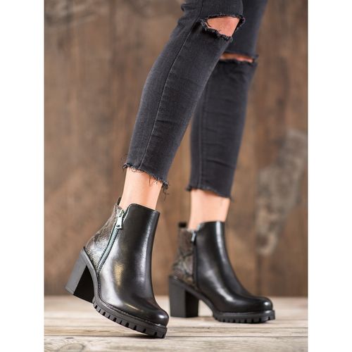 Botki Na Platformie Snake Print r.36 na Arena.pl