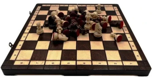 SZACHY SZAFRANIEC-Szachy Olimpijskie Bordo na Arena.pl