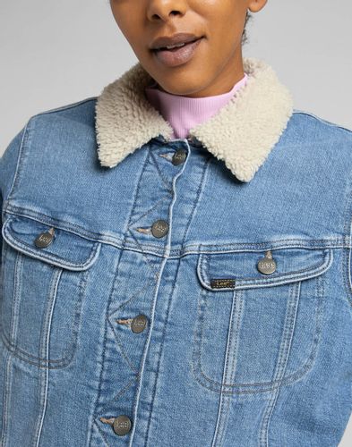 LEE SHERPA RIDER DAMSKA KURTKA JEANSOWA PARTLY CLOUDY L54VFAPA XS na Arena.pl