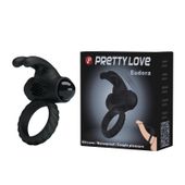 Pretty Love Eudora - Silikonowy Wibrujący Ring Na Penisa