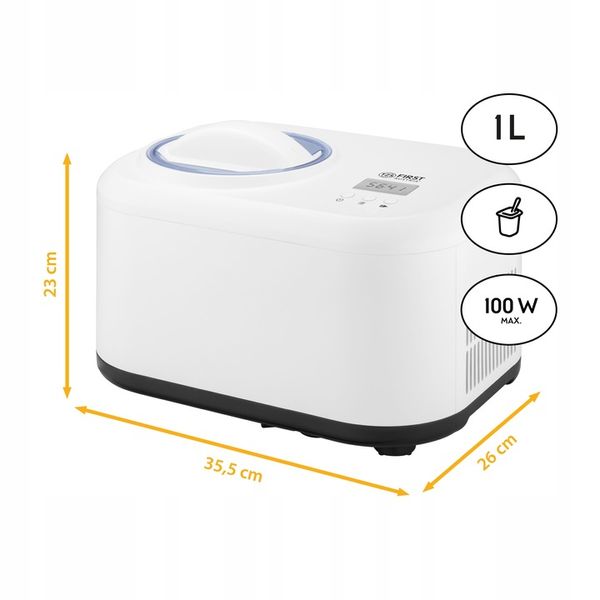 Automat Maszyna do Lodów w 30min Cicha Łatwe Czyszczenie First Austria zdjęcie 15