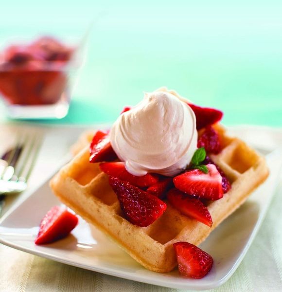 Gofrownica DEZAL 301.5 Profi W Czerwony zdjęcie 5