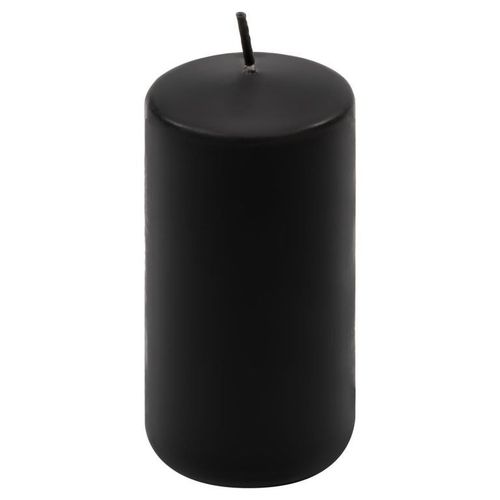 Zestaw świec filarowych, 10 cm, Ø 5 cm, czarne, 16 szt. na Arena.pl