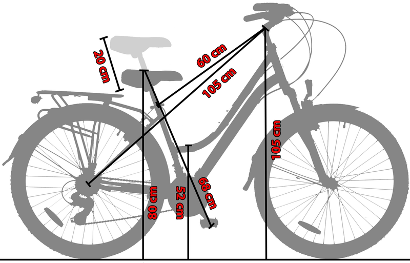 Rower trekkingowy 28 Fuzlu Core Lady amor. 18" biały/czarny/czarny mat zdjęcie 4