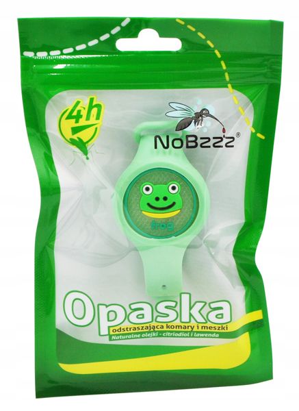 NoBzzz OPASKA NA KOMARY i MESZKI DLA DZIECI Żabka zdjęcie 1