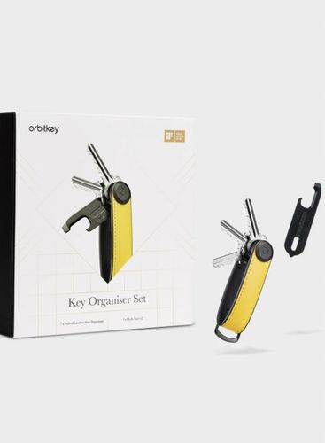 Zestaw Orbitkey Hybrid Leather + Multi-tool V2 - solar yellow na Arena.pl