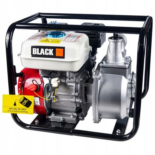 POMPA DO WODY SPALINOWA MOTOPOMPA 2" CALE 5200W + OSPRZĘT BLACK na Arena.pl