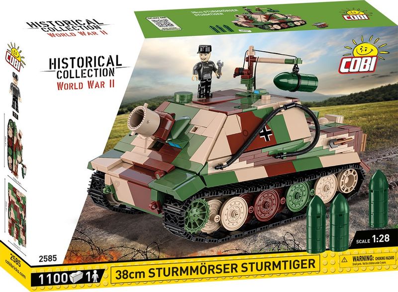 Klocki 38 cm Sturmmorser Sturmtiger zdjęcie 1