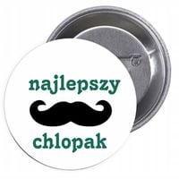 Przypinki buttony NAJLEPSZY CHŁOPAK