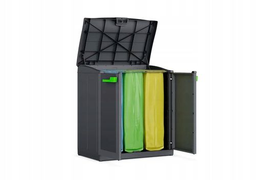 Kosz na Śmieci 3x120L Szafka do segregacji Moby Recycling System na Arena.pl