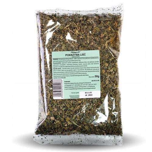 Pokrzywa Herbapol Kraków liść 50g na Arena.pl