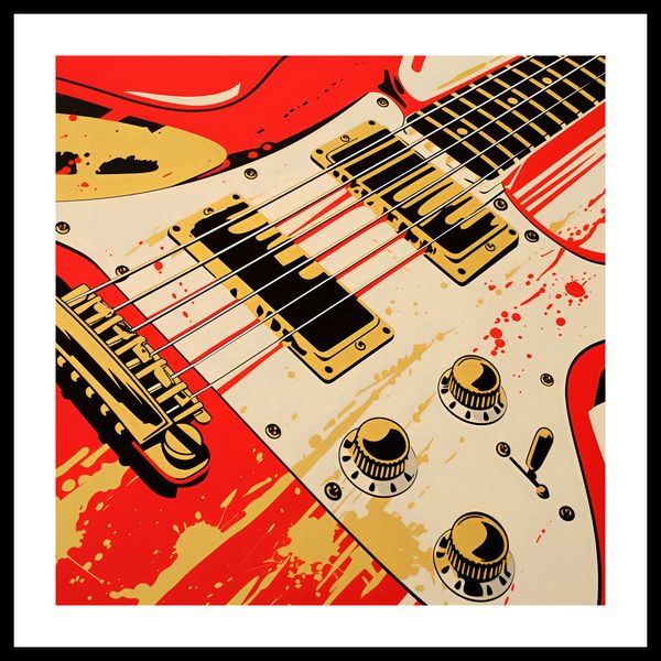 Plakat 60x60cm Przed Graniem zdjęcie 3