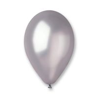 balon srebrny 100szt.  metalizowany urodziny ślub
