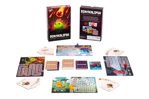 Dinokalipsa - strategiczna gra karciana z negatywną interakcją 2 - 4 graczy na Arena.pl