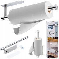 Uchwyt RĘCZNIK PAPIEROWY ścienny samoprzylepny przykręcany wieszak kuchenny