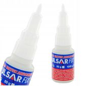 KLEJ CYJANOAKRYLOWY GĘSTY BŁYSKAWICZNY SEKUNDOWY CA PULSAR FIX-01 20 g