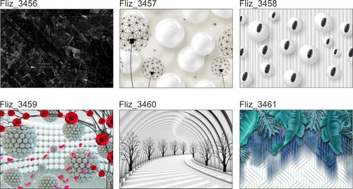 fototapeta KWIATY DMUCHAWCE PIKOWANE 3D 200x130 na Arena.pl