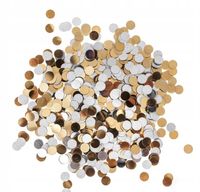 CONFETTI KÓŁKA 20G SREBRNO-ZŁOTE CEOZ-196 DP-CRAFT