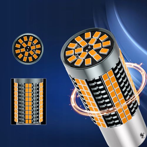 ŻARÓWKA PY21W LED XSTORM POMARAŃCZOWA KIERUNEK CAN na Arena.pl