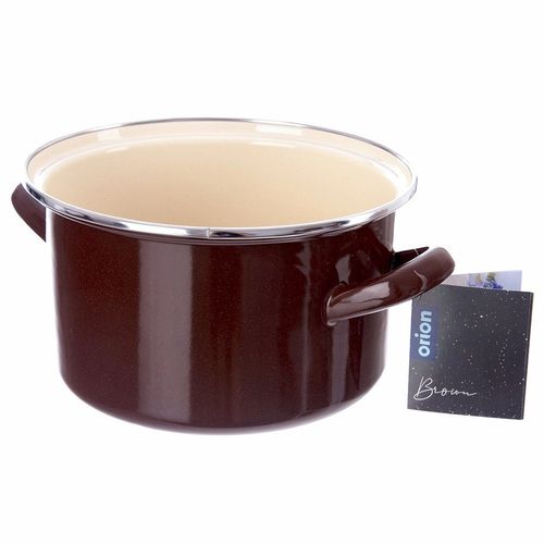 Garnek emaliowany BROWN 20 cm, 3 l na Arena.pl