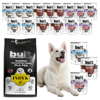 BULT sucha i mokra karma dla psa Mix Smaków 17,4kg - 18x800g + 3kg