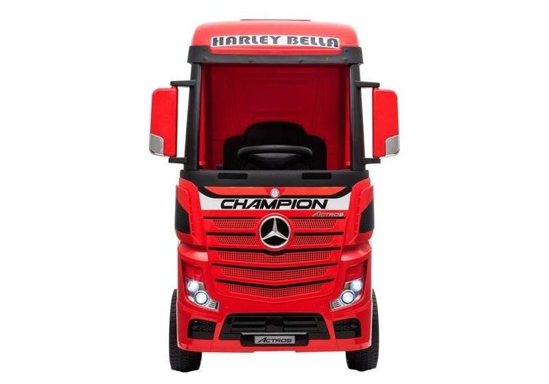 Auto na Akumulator Mercedes Actros Czerwone zdjęcie 2