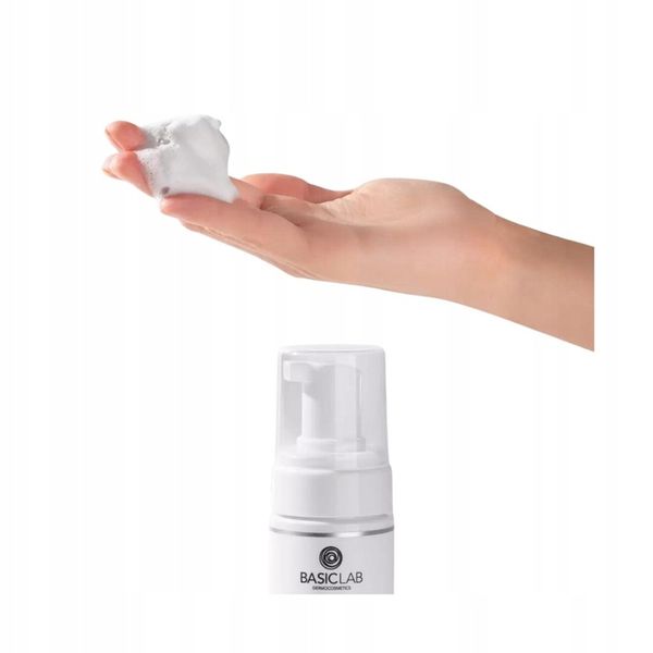 BasicLab Micellis Dermatologiczna Pianka do Mycia Twarzy 150ml zdjęcie 3