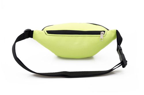 NERKA saszetka biodrówka damska polska neonowa N077 żółta na Arena.pl