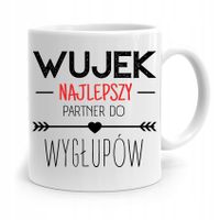 Kubek Prezent Dla Wujka Najlepszy Do Wygłupów Z Nadrukiem Ze Zdjęciem