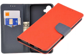 Etui portfel Fancy Case do Samsung Galaxy A16 5G czerwony