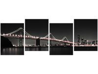 OBRAZ PANORAMA MOSTU SAN FRANCISCO