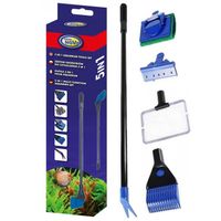 Zestaw do czyszczenia akwarium skrobak gąbka
