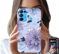 ETUI DO OPPO RENO5 4G 5G - KWIATKI KWIECISTE MODNE WZORY PLECKI