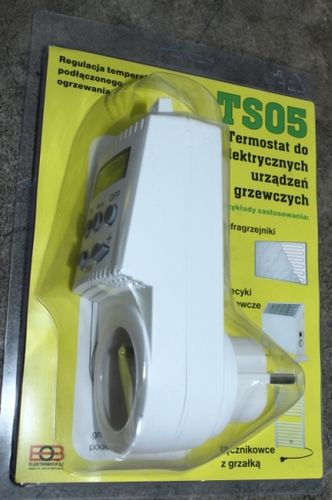 Termostat gniazdkowy Elektrobock TS05 - bez programatora na Arena.pl