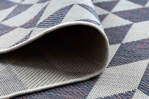 RUG/LU/VINEA/GEOMETRIC/CREAM+BLUE/80x150 na Arena.pl